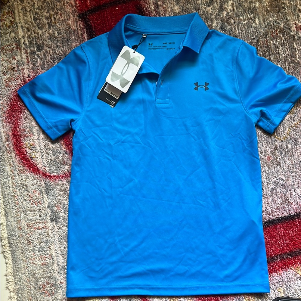 Under Armour Vibrant Blue Performance Polo